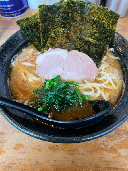 「ラーメン」@家系ラーメン 傳助の写真
