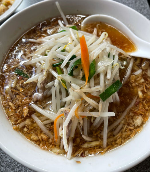 「もやしラーメン」@中華麺店 喜楽の写真