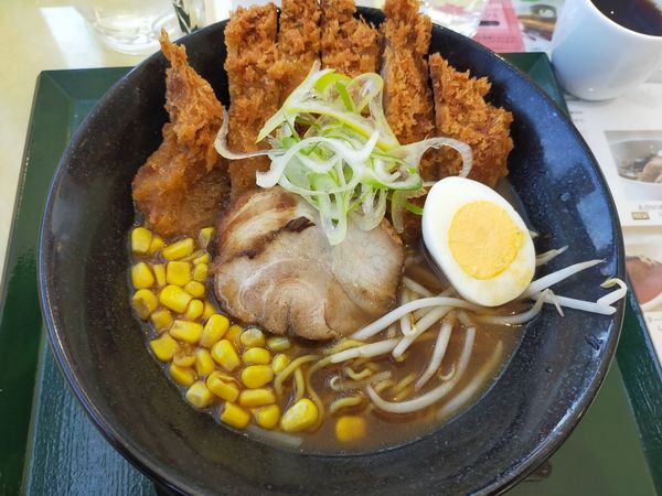 「味噌カツラーメン」@東我孫子カントリークラブの写真