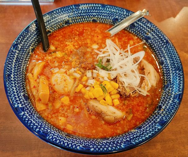 「スパイシーカレーラーメン」@ラーメン・まぜそば 麺丸の写真