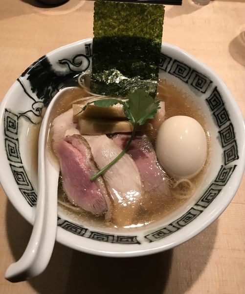 「煮干中華そば塩特製 ¥1000」@煮干中華と担々麺 山もとの写真