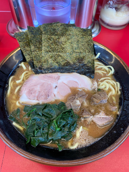 「ラーメン中 硬め 濃いめ 普通」@横浜ラーメン 友希家 ~絆~の写真