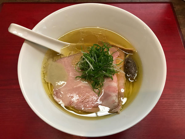「塩蕎麦　1100円」@神保町黒須の写真