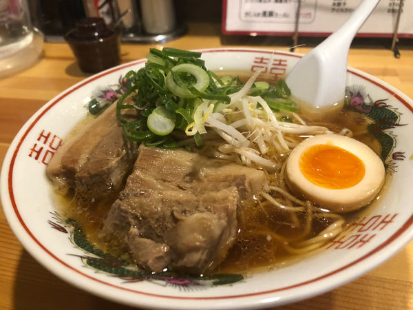「豚煮ラーメン」@ラーメン食堂の写真