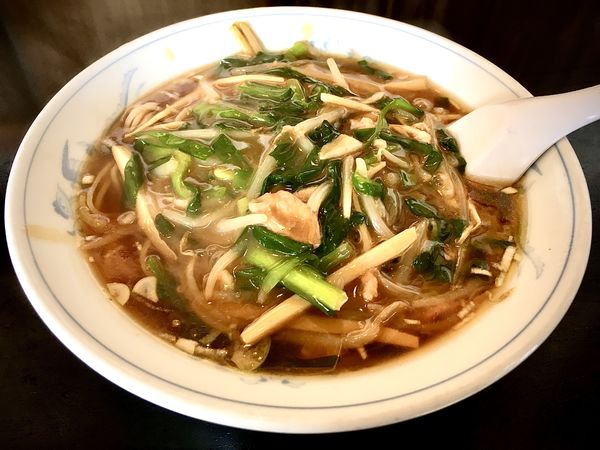 「ニラそば(800¥)」@中華 天龍の写真