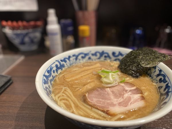 「濃厚らー麺 770円」@九段 斑鳩 市ヶ谷本店の写真