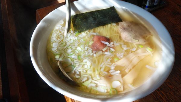 「梅塩ラーメン」@麺飯酒家 ばんりの写真