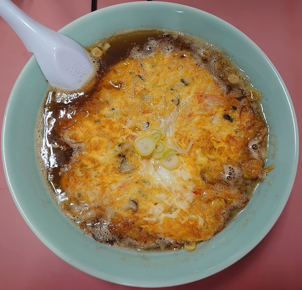 「かに玉そば(800円)」@東京飯店の写真