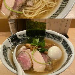 煮干中華そば・塩・特製 ¥1000