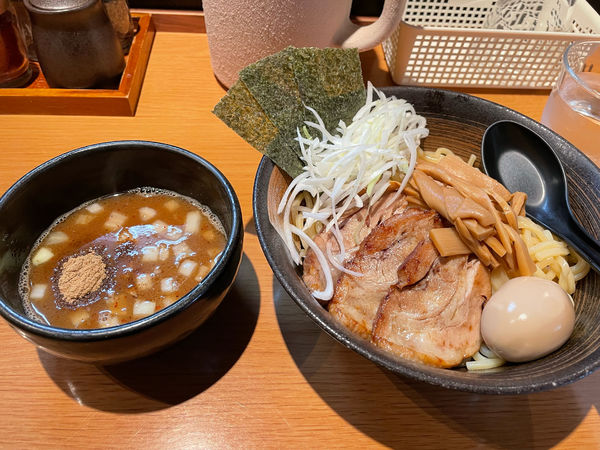 「特製つけ麺（中盛り）」@麺屋 炙りの写真