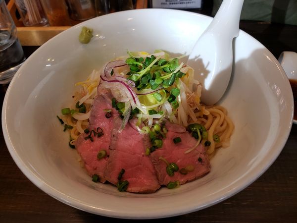 「タリアータまぜそば（ハーフ」@麺屋 承太郎の写真