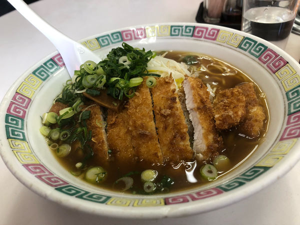 「カツラーメン」@柳麺の写真