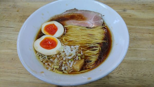 「醤油(味玉)」@まつやの写真