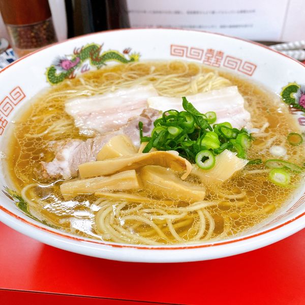 「中華そば　大盛」@中華そば 竹千代の写真