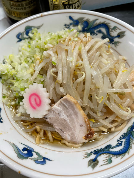 「油そば もやし」@中華そば みたかの写真