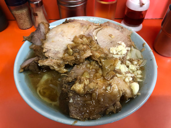 「ブタメン」@ラーメン富士丸 神谷本店の写真