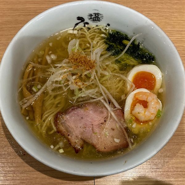 「塩玉らーめん ¥910」@ひるがおの写真