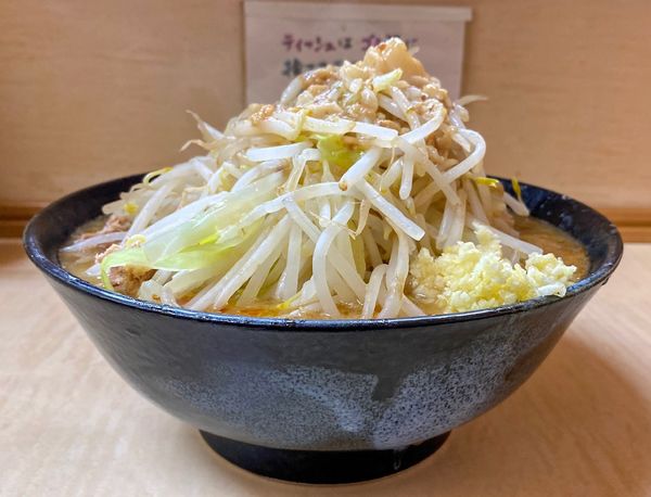 「みそラーメン ¥800」@ラーメン二郎 京成大久保店の写真