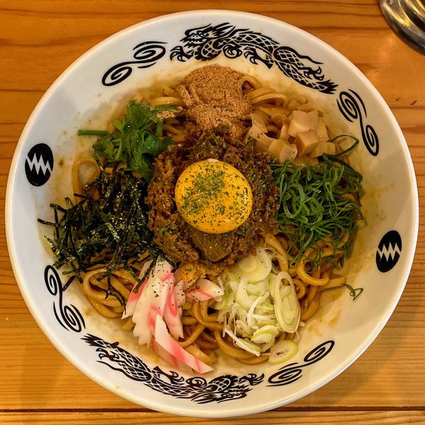 「カリーまぜそば ¥900」@中華ソバ 燜tana 上石神井店の写真