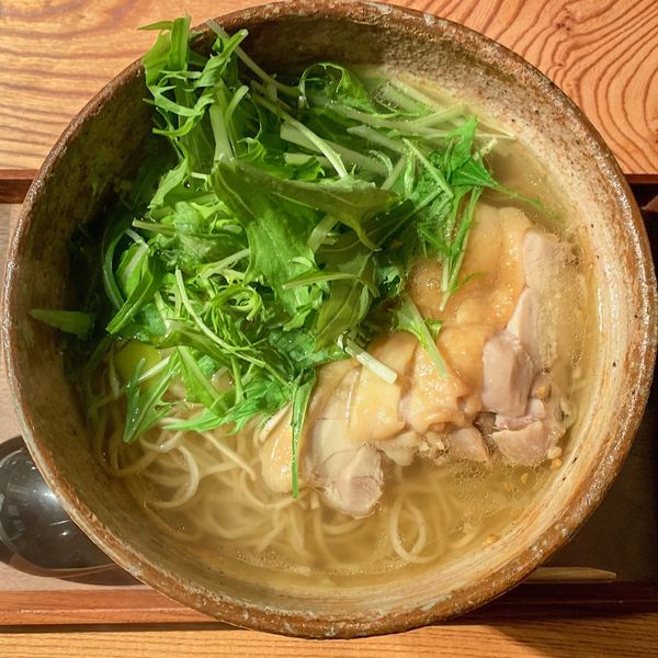 「鶏そば + 麺大盛 ¥900」@赤坂RedSixの写真