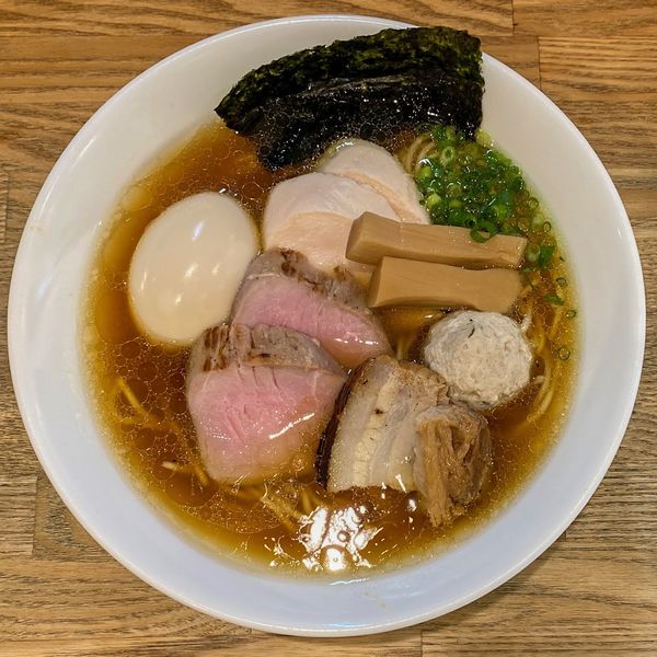 「特製地鶏（醤油）¥1,100」@自家製麺 純の写真