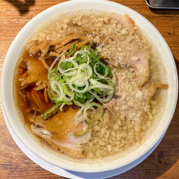 「背脂中華そば 小（背脂多め）¥830」@煮干し中華そば 小松屋の写真