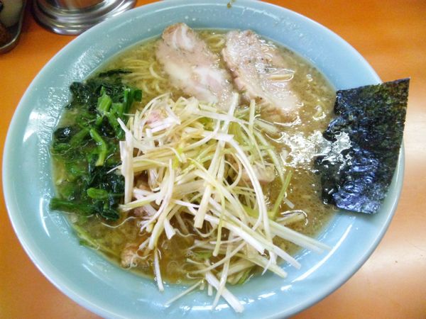 「ネギラーメン（並）」@ラーメンショップ 椿 小川店の写真