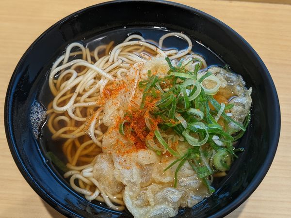 「天ぷらえきそば」@えきそば 姫路駅店の写真