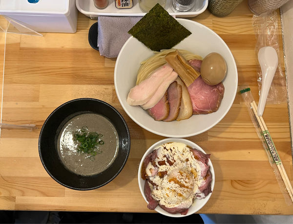 「【周年限定】濃厚煮干しつけ麺」@煮干らーめん 川むらの写真