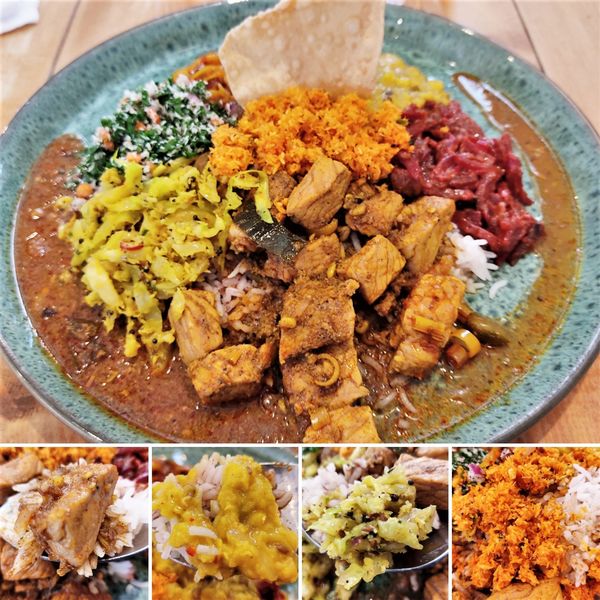 「スリランカプレート　1200円」@セレンディッブの写真