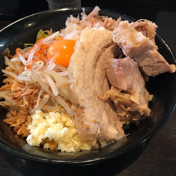 「汁なしラーメン」@麺屋 豚他の写真