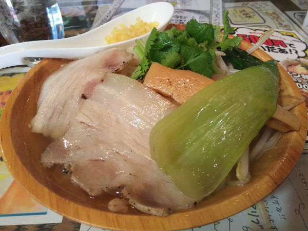 「【限定】本格鶏塩スープのジンジャーフォーラーメン　※㋗」@多国籍バル Gadogagoの写真