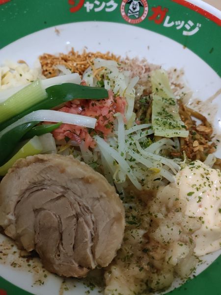 「埼玉まぜそば」@ジャンクガレッジ イオンレイクタウンmori店の写真