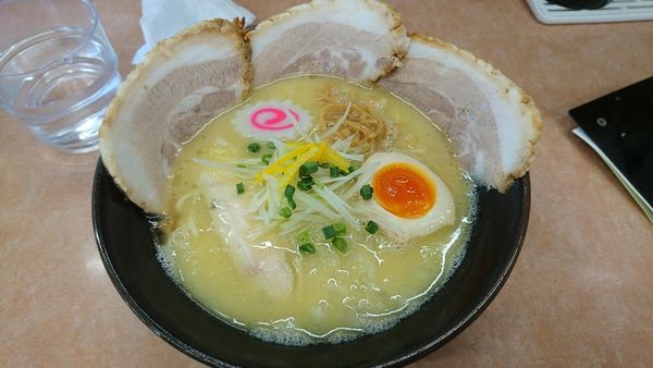 「鶏白湯チャーシュー麺968円」@麺家 幸乃鶏の写真