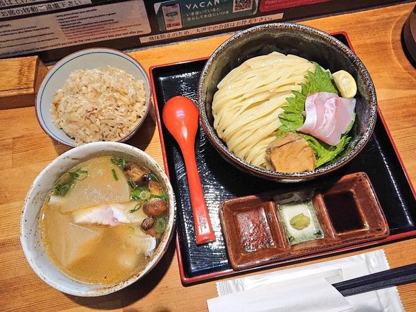「創作塩つけ麺「茨城県日立産 石投」、など」@ラーメン 巌哲の写真