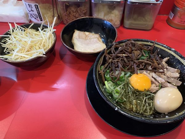 「油そば」@家系ラーメン 王道 神道家の写真
