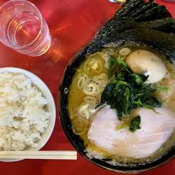 のり玉ラーメン、ライス並