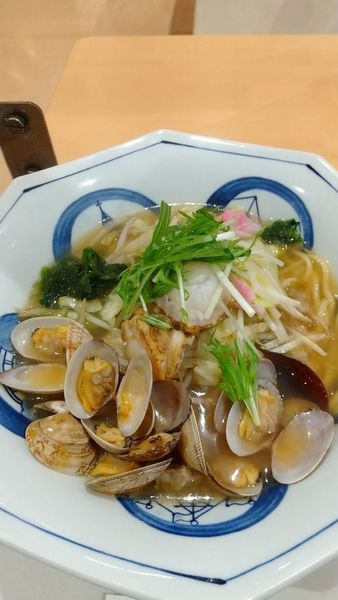 「あさりとホタテの旨だしちゃんぽん」@リンガーハット イトーヨーカドー横浜別所店の写真