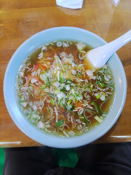 「ラーメン  ﾒﾝﾏ抜き」@丸信ラーメン 行田店の写真