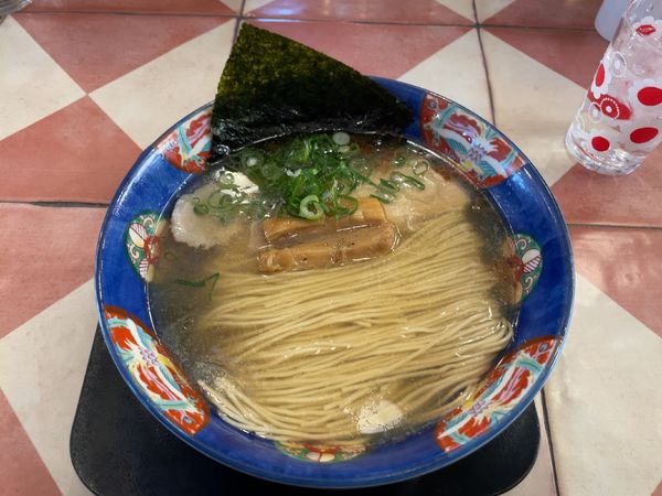 「しおそば(850円)+チャーハン 並(420円)」@麺や食堂 本店の写真