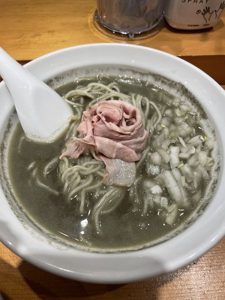 「【限定】極濃煮干蕎麦¥900」@木更津丿貫の写真