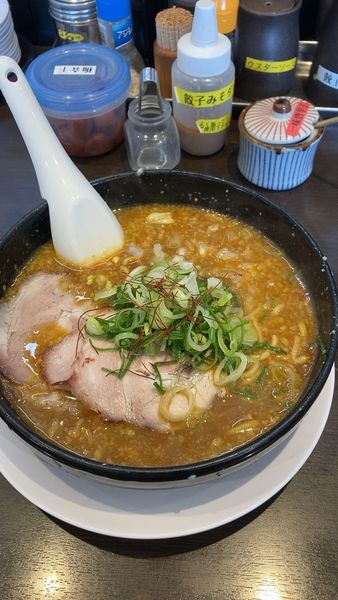 「カレーラーメン」@来来亭 蒲郡店の写真