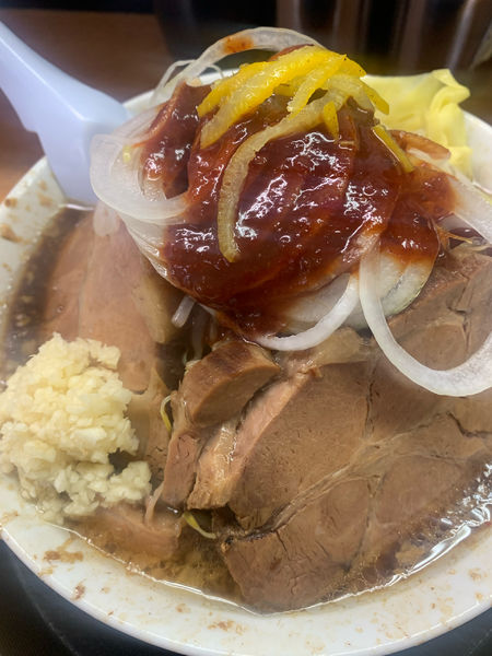 「コクの塩豚骨ラーメン　小」@マキシマムザラーメン 初代 極の写真