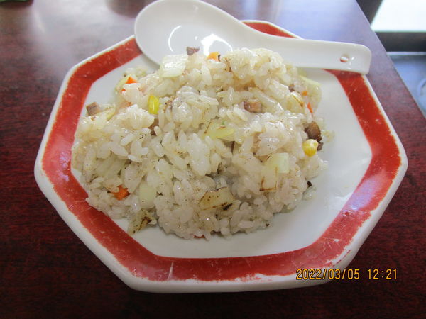 「半チャーハンとラーメンSet 800円」@かずさの写真