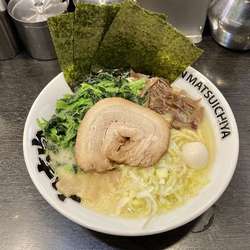 ラーメン塩￥790＋ほうれん草￥80