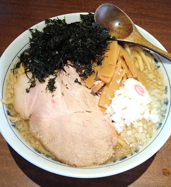 「燕三条らーめん中盛」@特製もりそば 瑛の写真