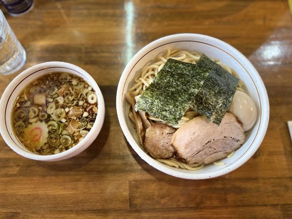 「特製つけそば(中盛350g)1050円」@BASSOの写真