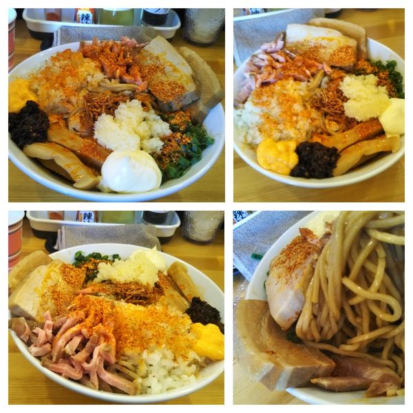 「辛まぜそば」@煮干らーめん 川むらの写真