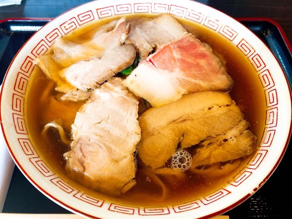 「チャーシューらーめん」@松屋製麺所の写真