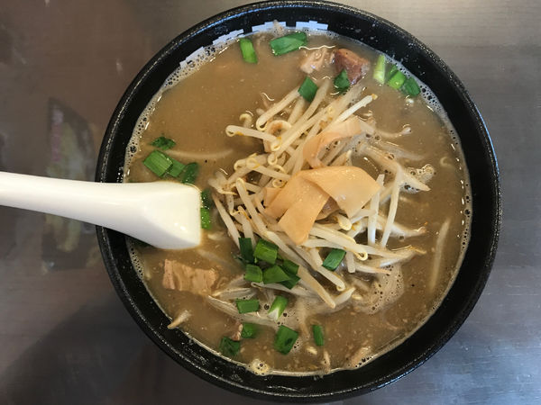 「極にぼ味噌ラーメン」@中華そば 伊藤商店 利府店の写真